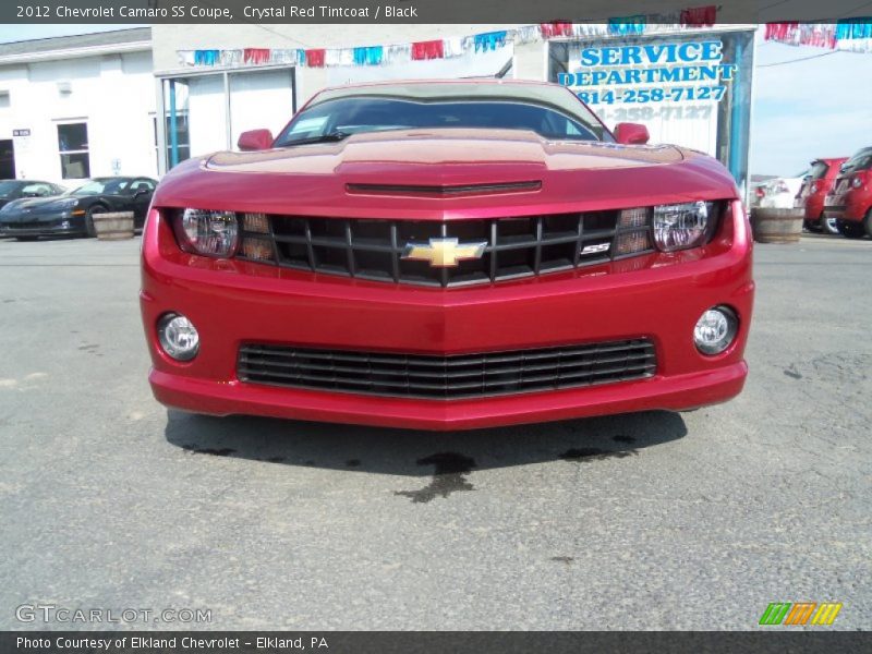Crystal Red Tintcoat / Black 2012 Chevrolet Camaro SS Coupe
