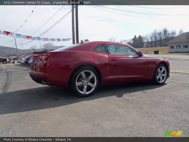 Crystal Red Tintcoat / Black 2012 Chevrolet Camaro SS Coupe