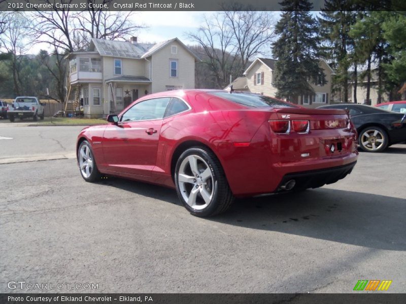 Crystal Red Tintcoat / Black 2012 Chevrolet Camaro SS Coupe