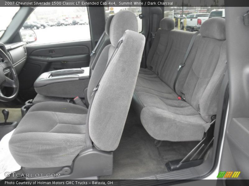 Summit White / Dark Charcoal 2007 Chevrolet Silverado 1500 Classic LT Extended Cab 4x4