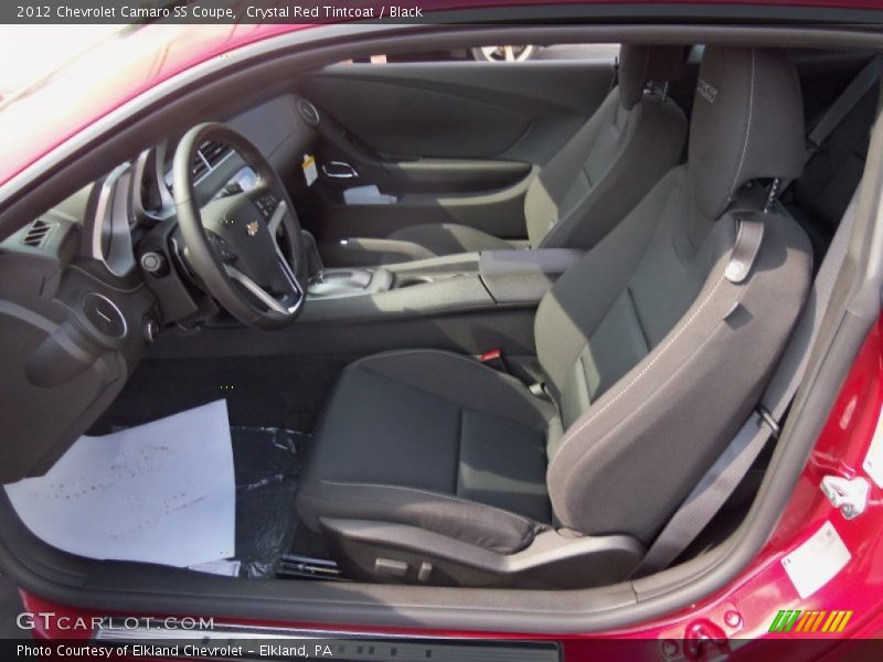 Crystal Red Tintcoat / Black 2012 Chevrolet Camaro SS Coupe