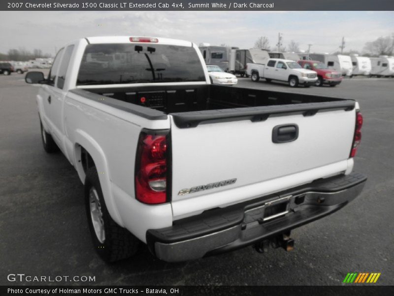 Summit White / Dark Charcoal 2007 Chevrolet Silverado 1500 Classic LT Extended Cab 4x4