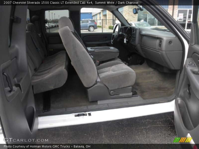 Summit White / Dark Charcoal 2007 Chevrolet Silverado 1500 Classic LT Extended Cab 4x4