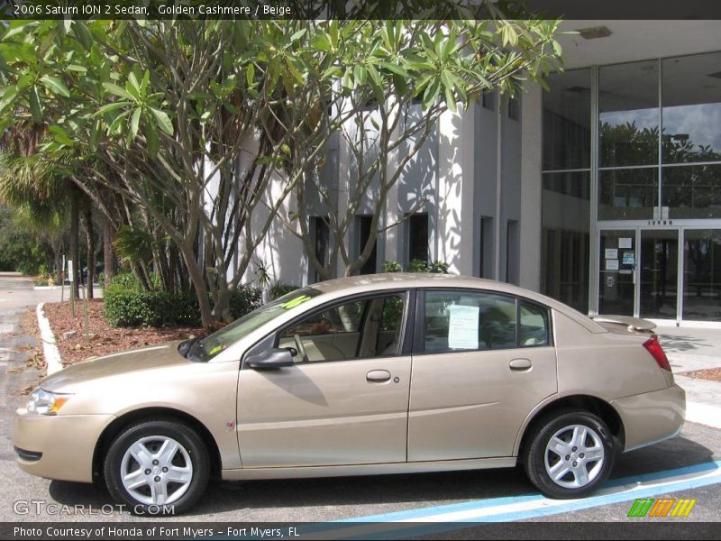 Golden Cashmere / Beige 2006 Saturn ION 2 Sedan