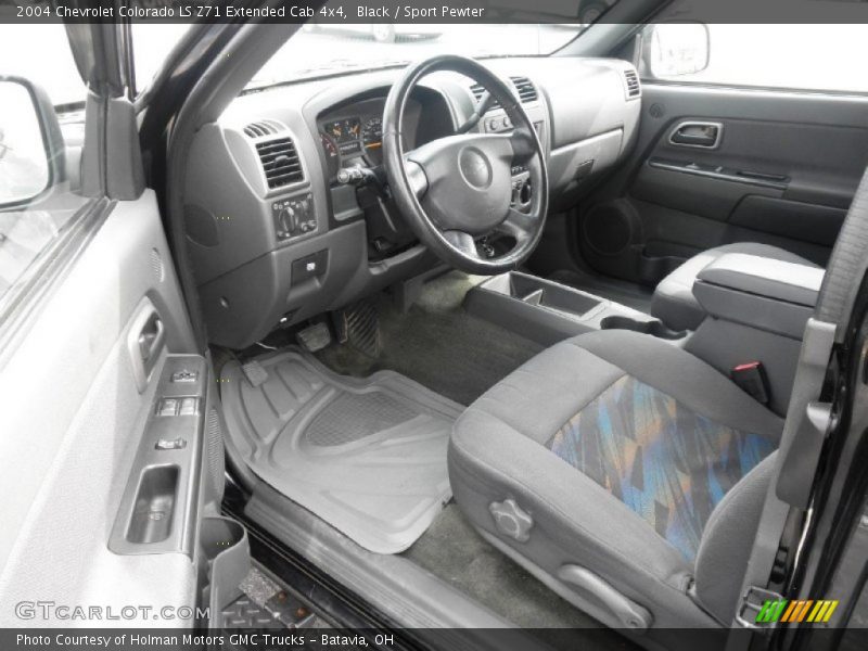 Black / Sport Pewter 2004 Chevrolet Colorado LS Z71 Extended Cab 4x4
