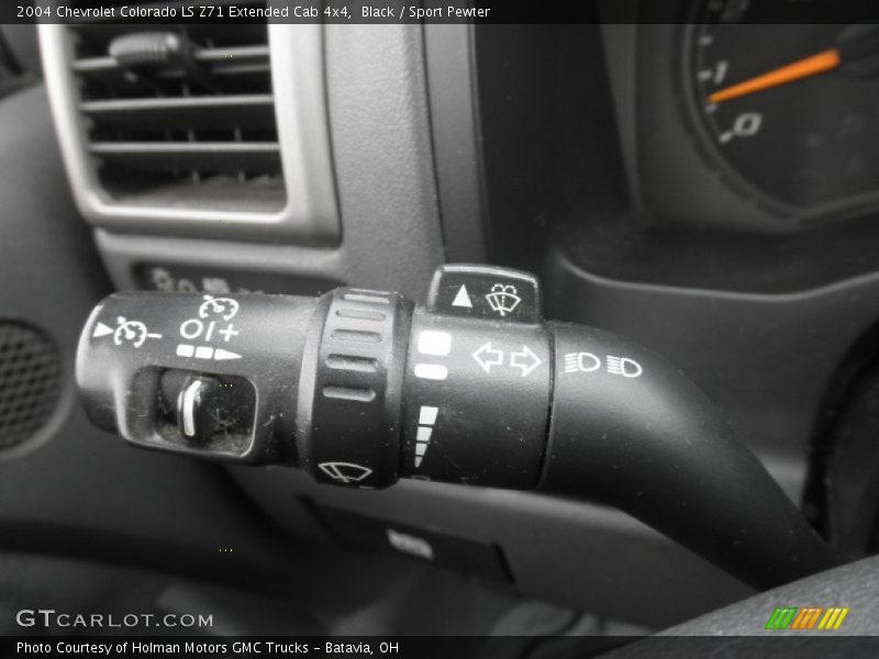 Black / Sport Pewter 2004 Chevrolet Colorado LS Z71 Extended Cab 4x4