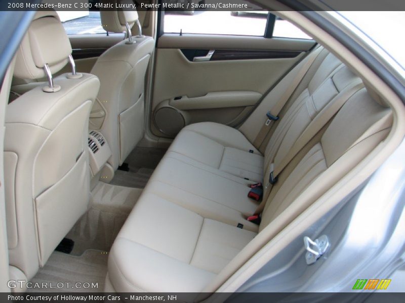 Pewter Metallic / Savanna/Cashmere 2008 Mercedes-Benz C 300 4Matic Luxury
