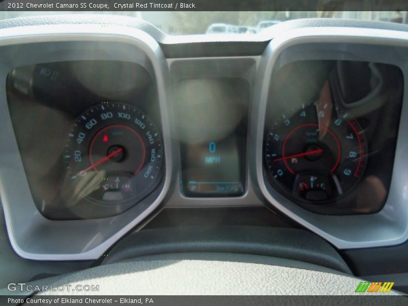 Crystal Red Tintcoat / Black 2012 Chevrolet Camaro SS Coupe