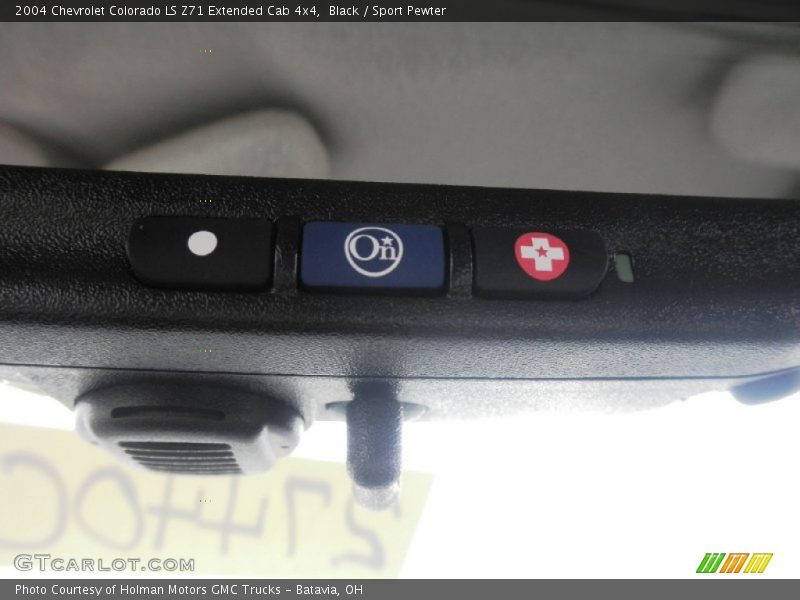 Black / Sport Pewter 2004 Chevrolet Colorado LS Z71 Extended Cab 4x4