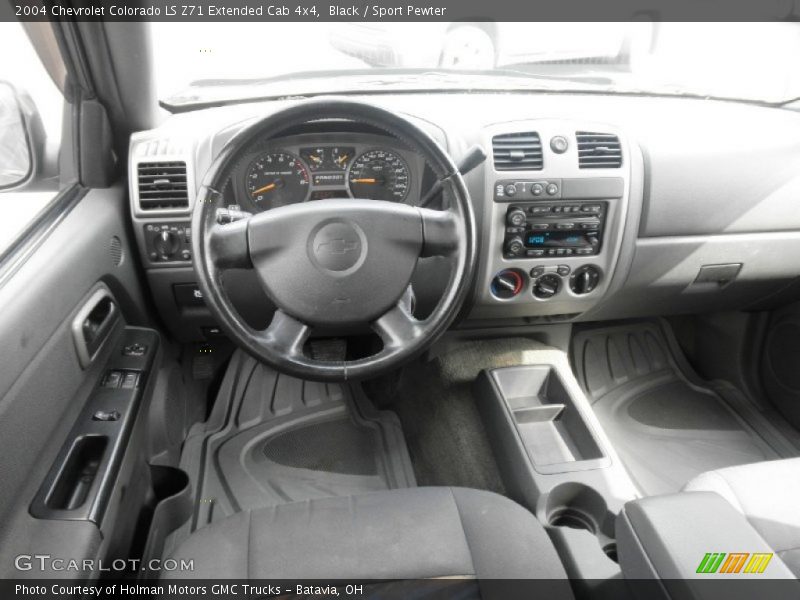 Black / Sport Pewter 2004 Chevrolet Colorado LS Z71 Extended Cab 4x4