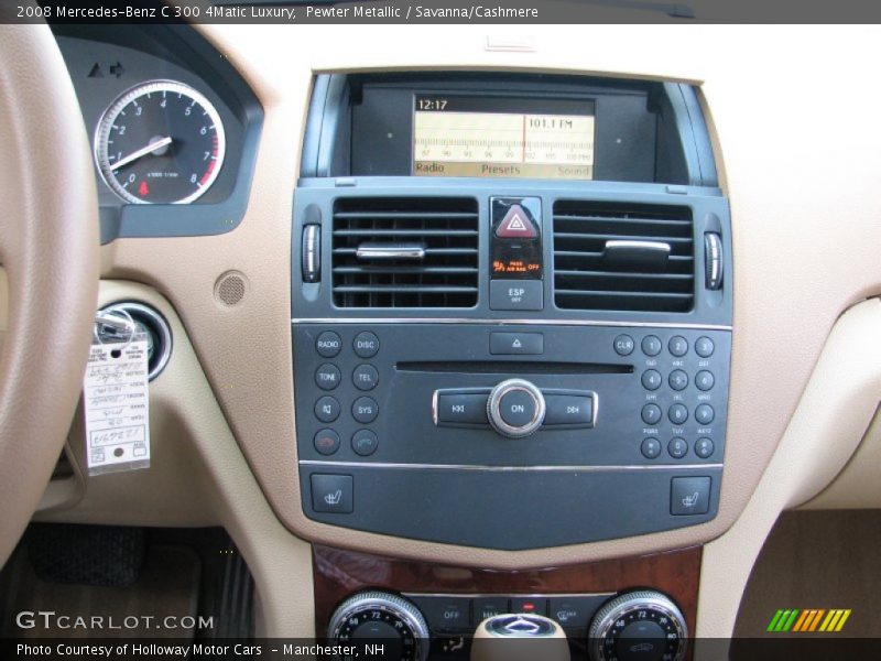 Pewter Metallic / Savanna/Cashmere 2008 Mercedes-Benz C 300 4Matic Luxury
