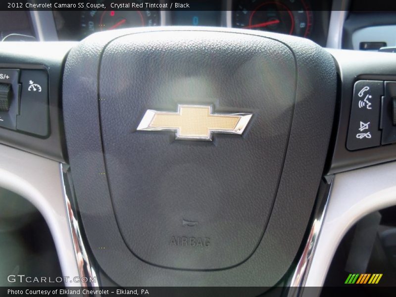 Crystal Red Tintcoat / Black 2012 Chevrolet Camaro SS Coupe