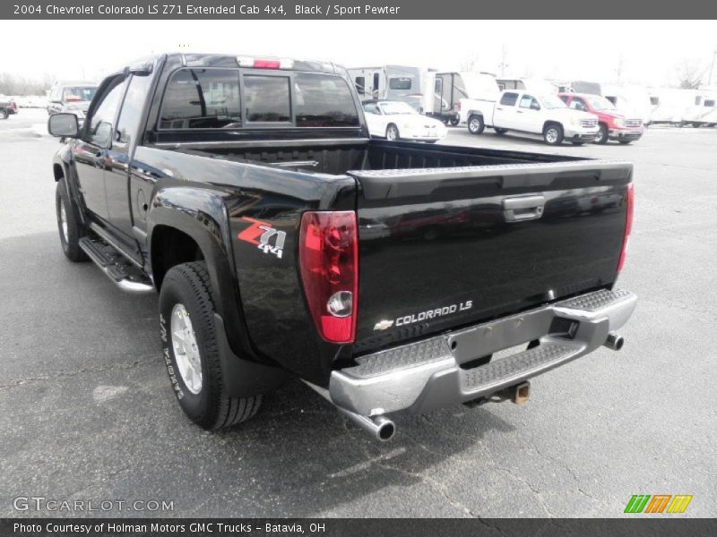 Black / Sport Pewter 2004 Chevrolet Colorado LS Z71 Extended Cab 4x4