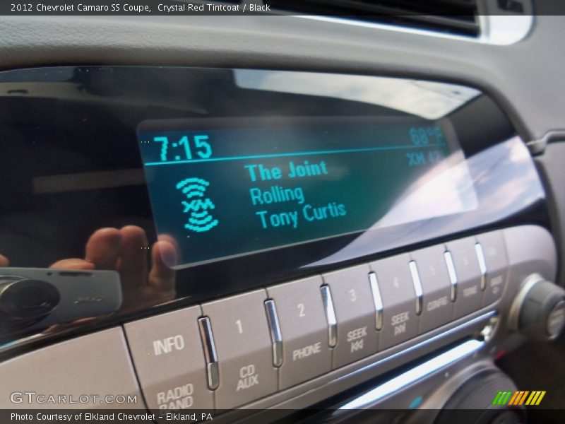 Crystal Red Tintcoat / Black 2012 Chevrolet Camaro SS Coupe