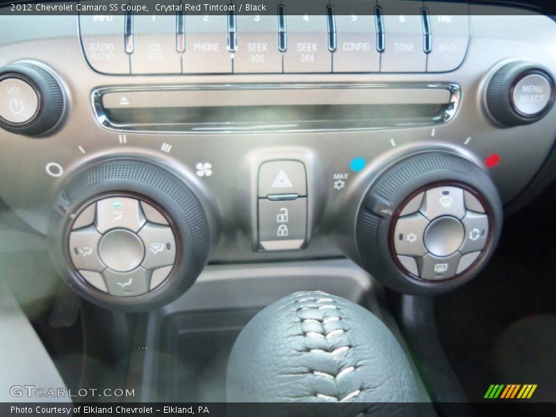 Controls of 2012 Camaro SS Coupe