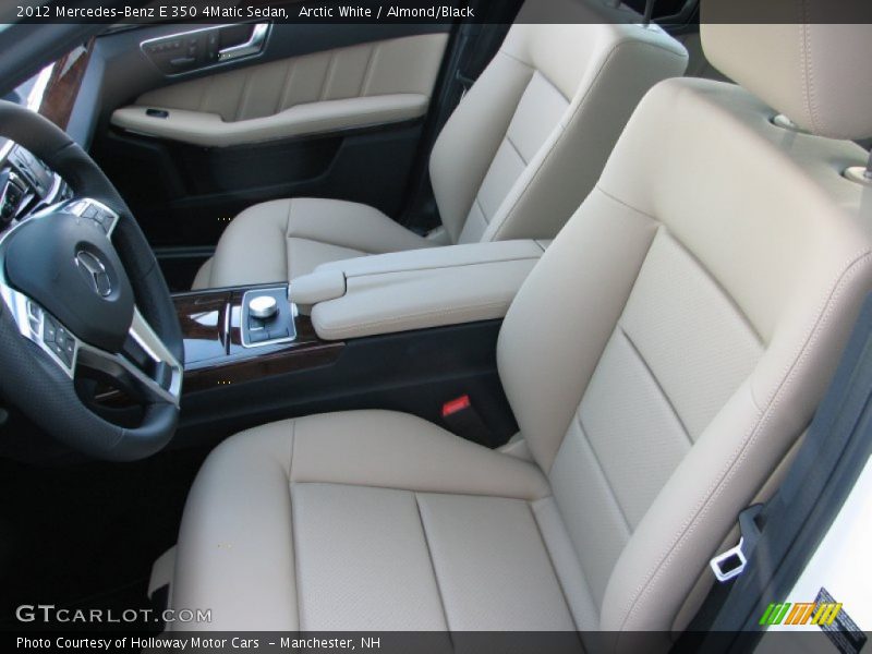 Arctic White / Almond/Black 2012 Mercedes-Benz E 350 4Matic Sedan