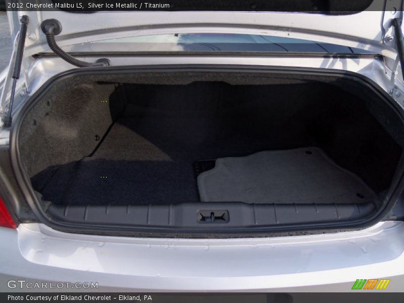 Silver Ice Metallic / Titanium 2012 Chevrolet Malibu LS