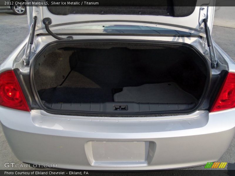 Silver Ice Metallic / Titanium 2012 Chevrolet Malibu LS