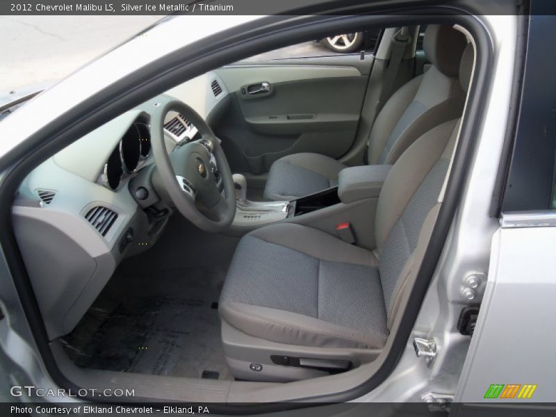 Silver Ice Metallic / Titanium 2012 Chevrolet Malibu LS