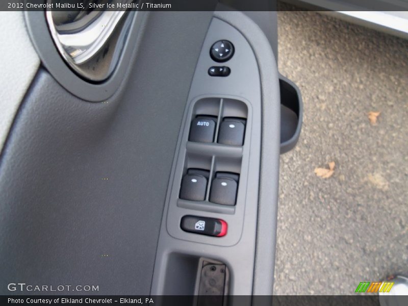 Silver Ice Metallic / Titanium 2012 Chevrolet Malibu LS
