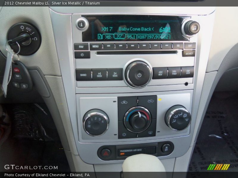 Silver Ice Metallic / Titanium 2012 Chevrolet Malibu LS