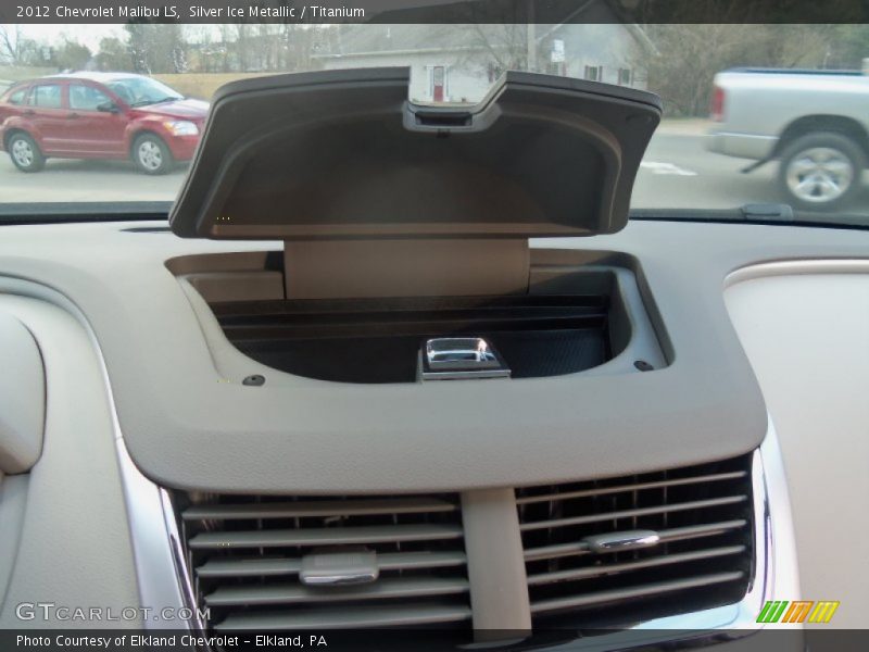 Silver Ice Metallic / Titanium 2012 Chevrolet Malibu LS