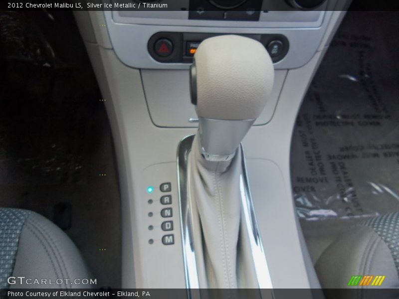 Silver Ice Metallic / Titanium 2012 Chevrolet Malibu LS