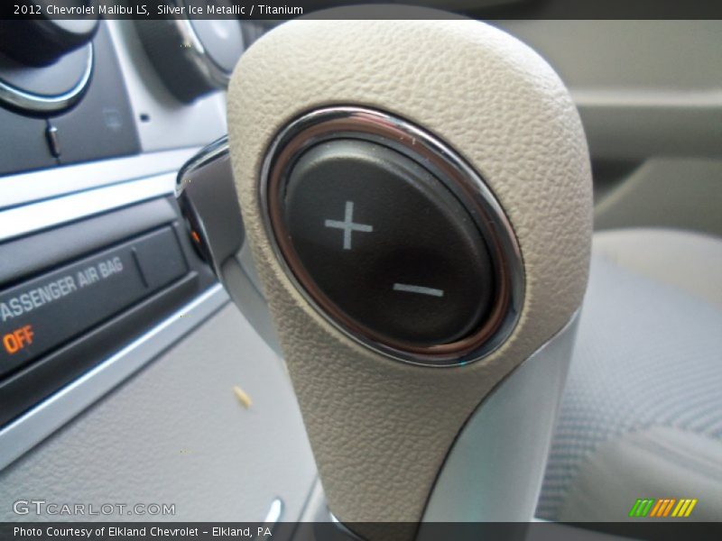 Silver Ice Metallic / Titanium 2012 Chevrolet Malibu LS