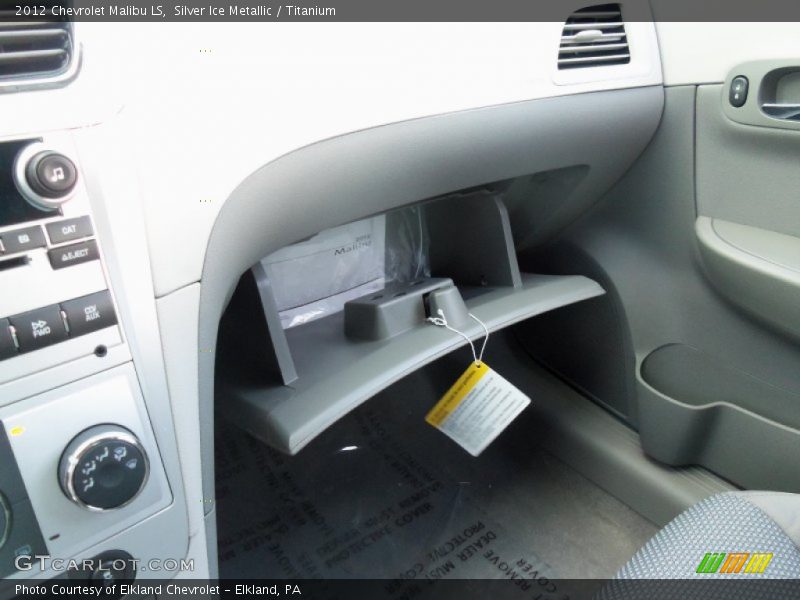 Silver Ice Metallic / Titanium 2012 Chevrolet Malibu LS