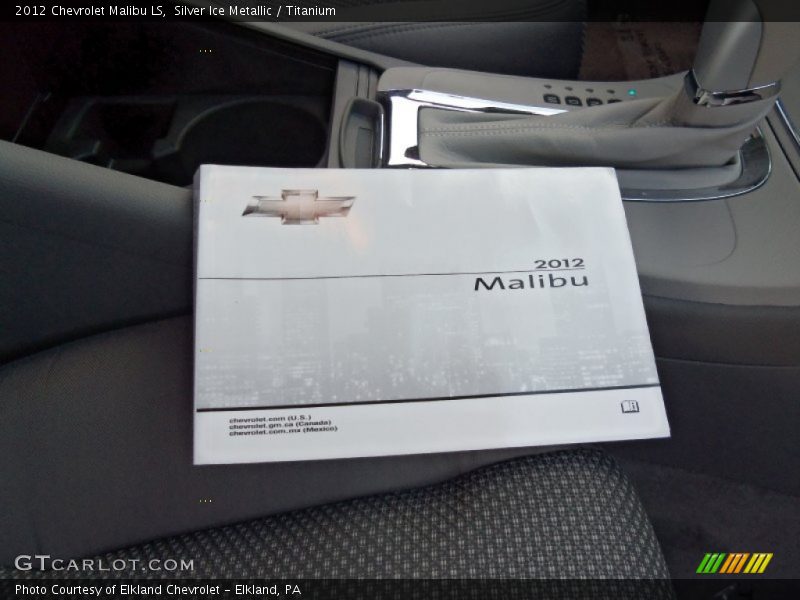 Silver Ice Metallic / Titanium 2012 Chevrolet Malibu LS
