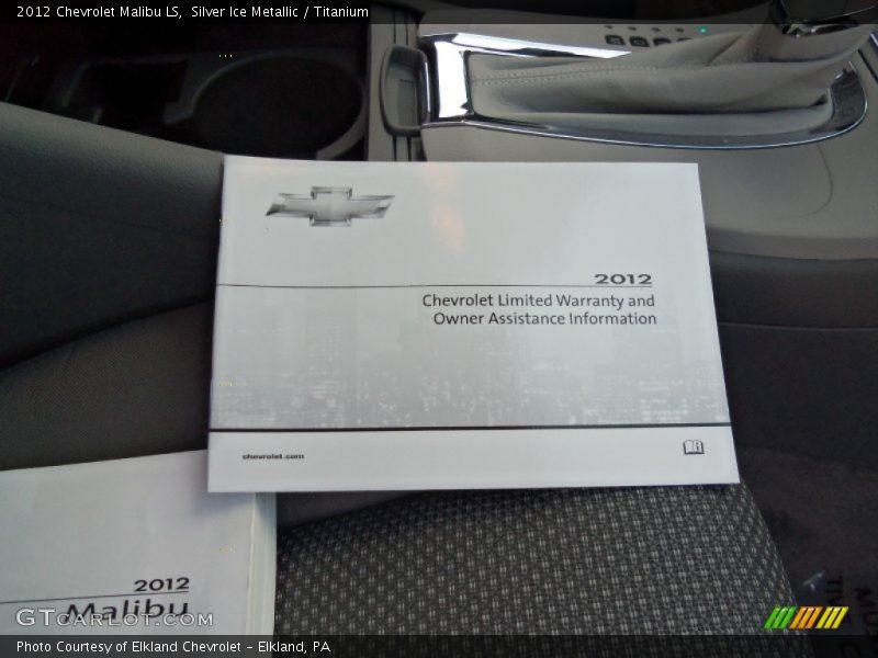 Silver Ice Metallic / Titanium 2012 Chevrolet Malibu LS