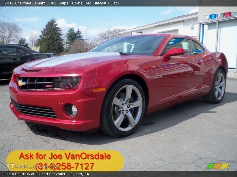 Crystal Red Tintcoat / Black 2012 Chevrolet Camaro SS/RS Coupe
