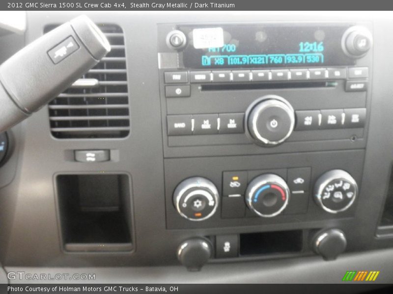 Stealth Gray Metallic / Dark Titanium 2012 GMC Sierra 1500 SL Crew Cab 4x4