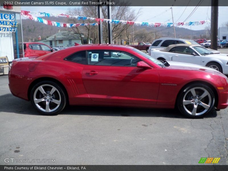 Crystal Red Tintcoat / Black 2012 Chevrolet Camaro SS/RS Coupe
