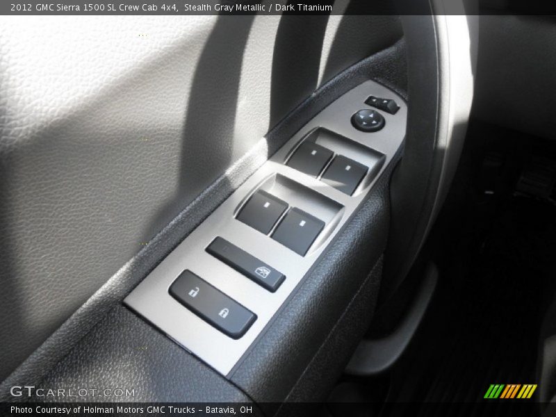 Stealth Gray Metallic / Dark Titanium 2012 GMC Sierra 1500 SL Crew Cab 4x4