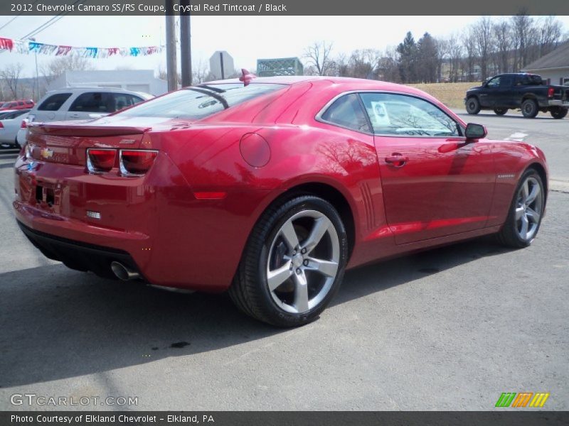 Crystal Red Tintcoat / Black 2012 Chevrolet Camaro SS/RS Coupe