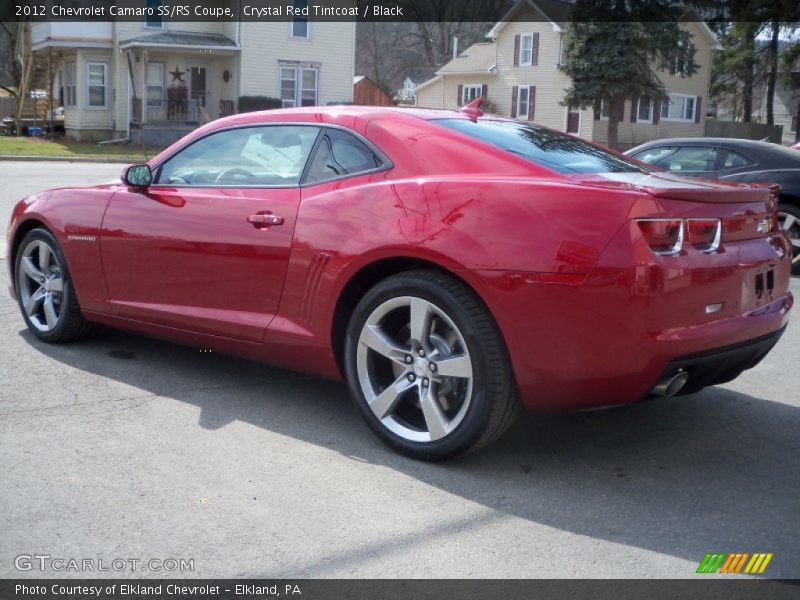 Crystal Red Tintcoat / Black 2012 Chevrolet Camaro SS/RS Coupe