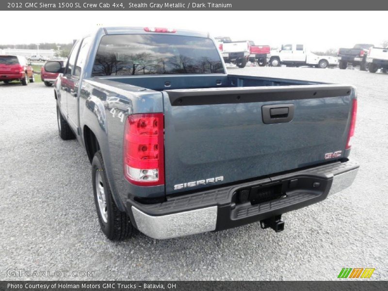 Stealth Gray Metallic / Dark Titanium 2012 GMC Sierra 1500 SL Crew Cab 4x4