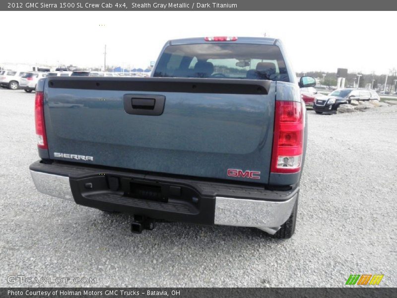 Stealth Gray Metallic / Dark Titanium 2012 GMC Sierra 1500 SL Crew Cab 4x4