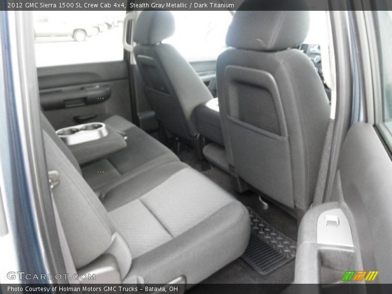 Stealth Gray Metallic / Dark Titanium 2012 GMC Sierra 1500 SL Crew Cab 4x4