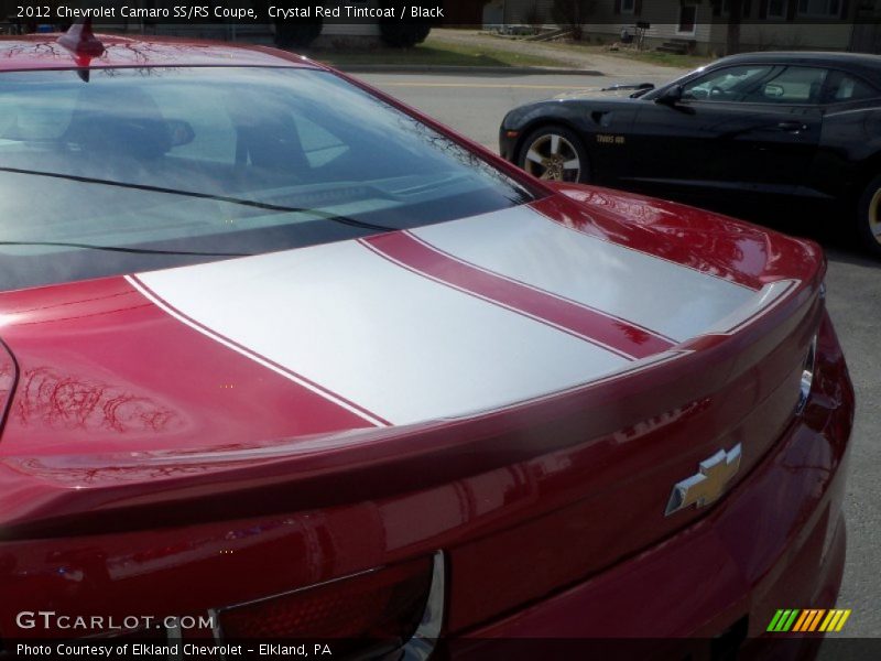 Crystal Red Tintcoat / Black 2012 Chevrolet Camaro SS/RS Coupe