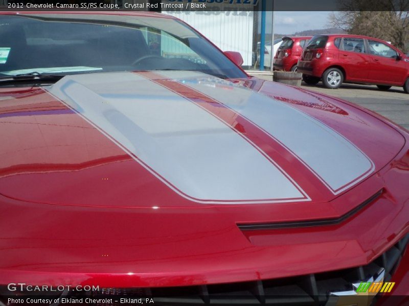 Crystal Red Tintcoat / Black 2012 Chevrolet Camaro SS/RS Coupe