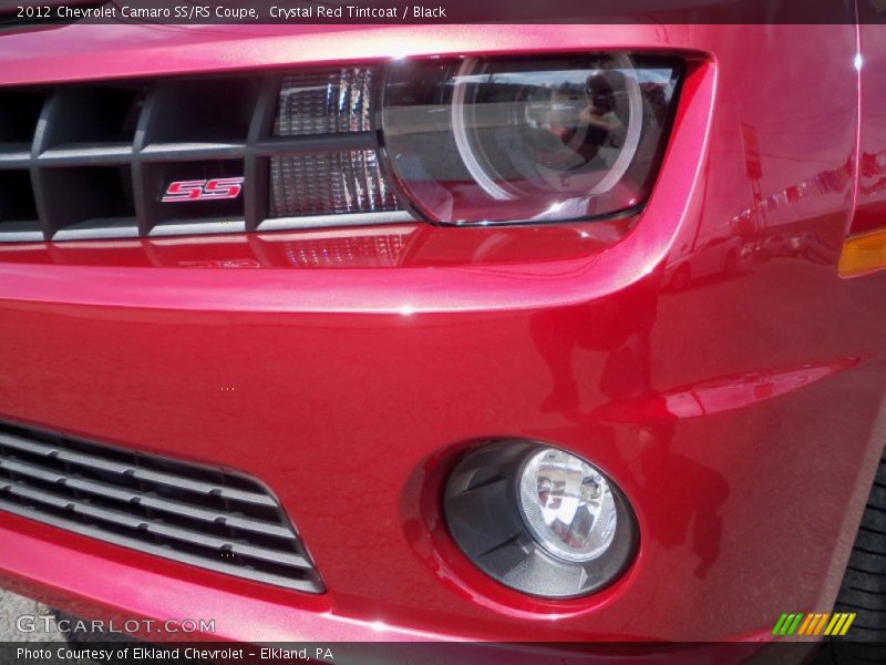 Crystal Red Tintcoat / Black 2012 Chevrolet Camaro SS/RS Coupe