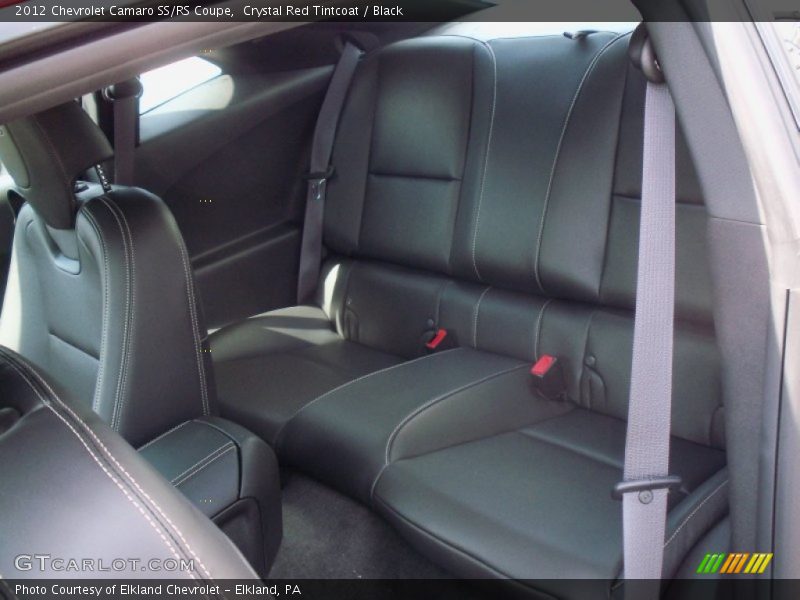 Rear Seat of 2012 Camaro SS/RS Coupe