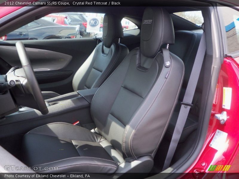 Crystal Red Tintcoat / Black 2012 Chevrolet Camaro SS/RS Coupe