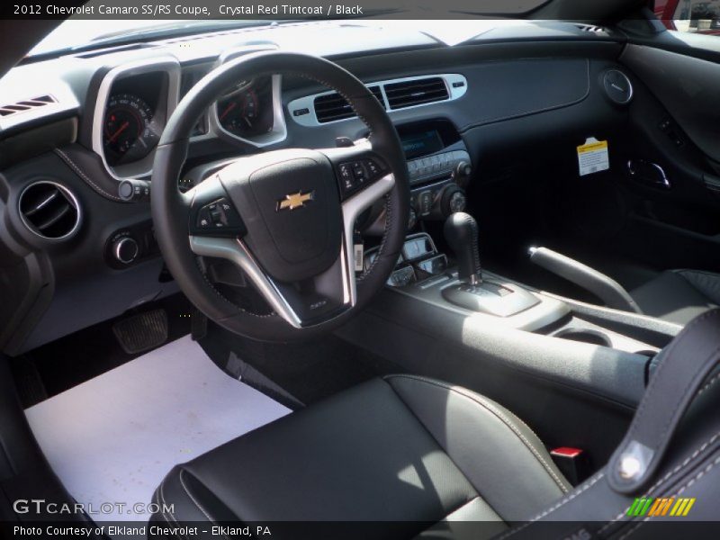 Crystal Red Tintcoat / Black 2012 Chevrolet Camaro SS/RS Coupe