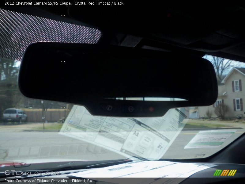 Crystal Red Tintcoat / Black 2012 Chevrolet Camaro SS/RS Coupe