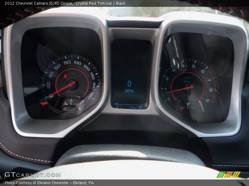 Crystal Red Tintcoat / Black 2012 Chevrolet Camaro SS/RS Coupe