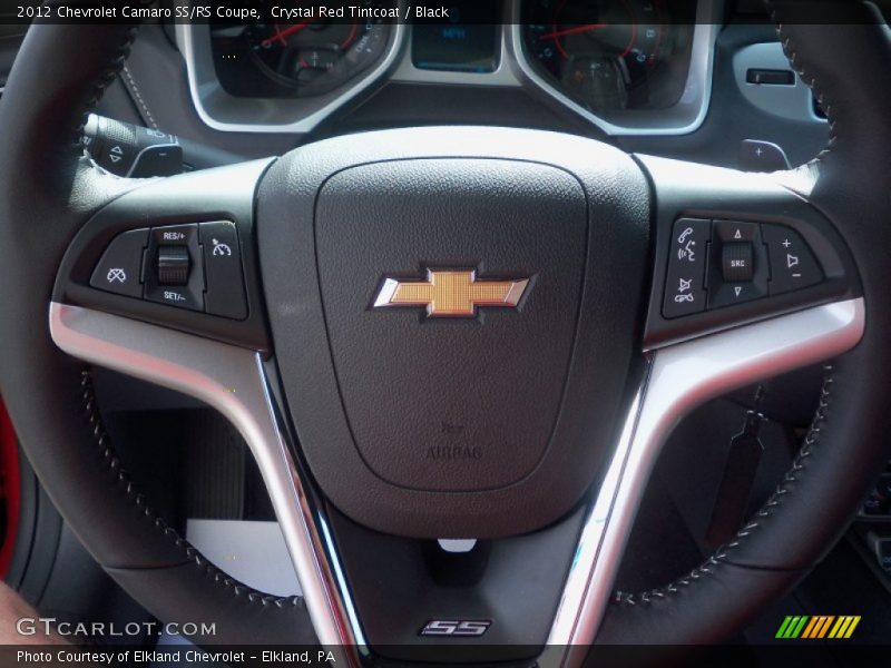 Crystal Red Tintcoat / Black 2012 Chevrolet Camaro SS/RS Coupe