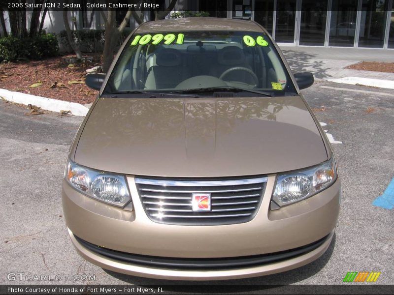 Golden Cashmere / Beige 2006 Saturn ION 2 Sedan